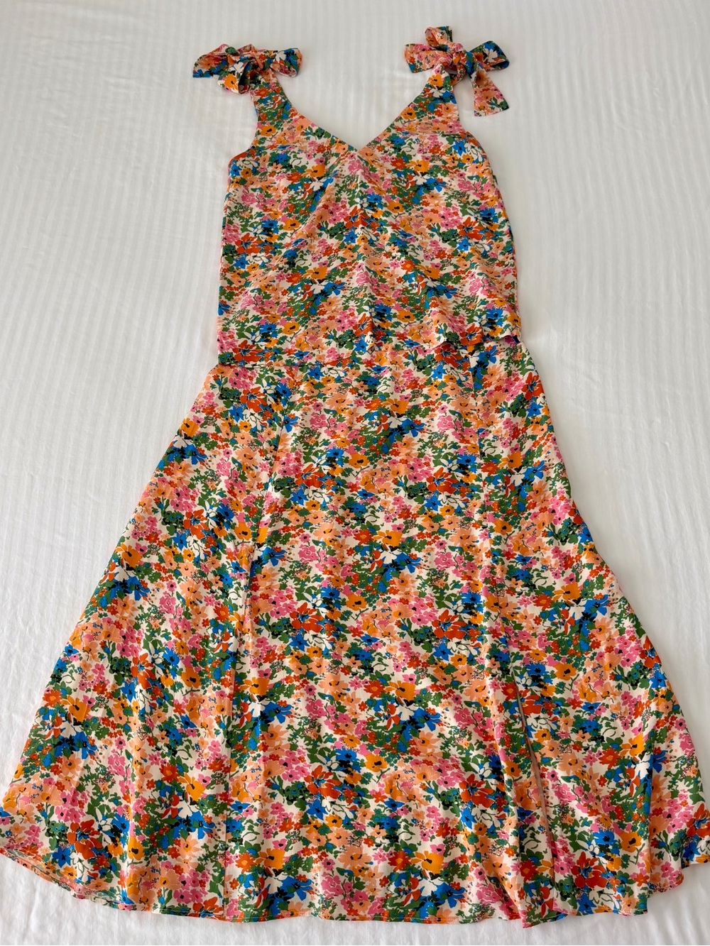 Sézane Tabata Midi Skirt in Spring Garden | NEW WITH TAGS | Size US 4 - Picture 5 of 9